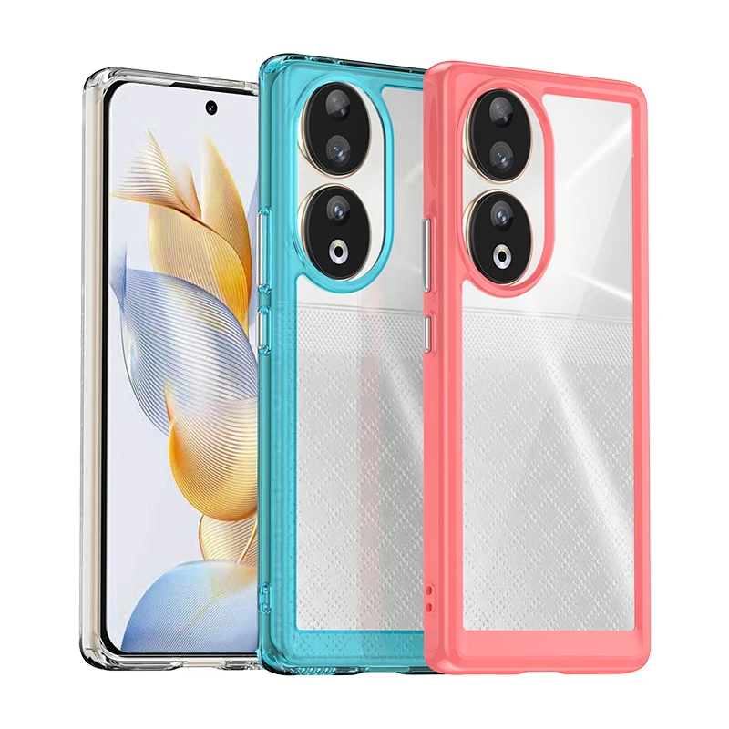 Per Honor 90 Case Honor 90 Lite 90 Pro Cover Housing Antiurto Hard Pc Soft Tpu Cover Posteriore Protettiva In Silicone Honor 90