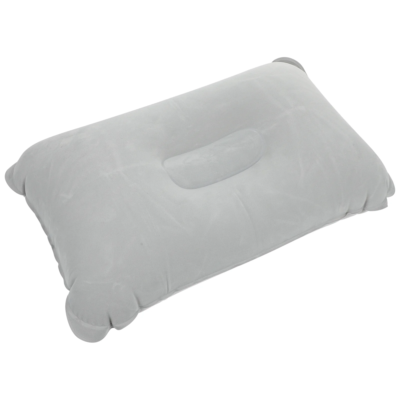 

Flocking Inflatable Pillow Camping Accessory Mattress Outdoor Resting Tool Convenient Travel