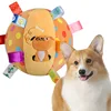 Plush Dog Vocal Toy Ball Funny Interactive Pet Toys with Bells Cleaning Tooth Chew Toy For Small Large Dogs Cats Puppy Plaything 1