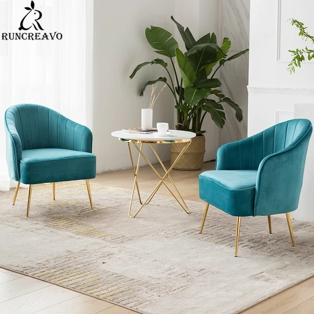 WOLTU Living Room Dining Chairs Upholstered Chair Armchair with Armrests  Backrest Kitchen Furniture Meubles Makeup Stool Home - AliExpress