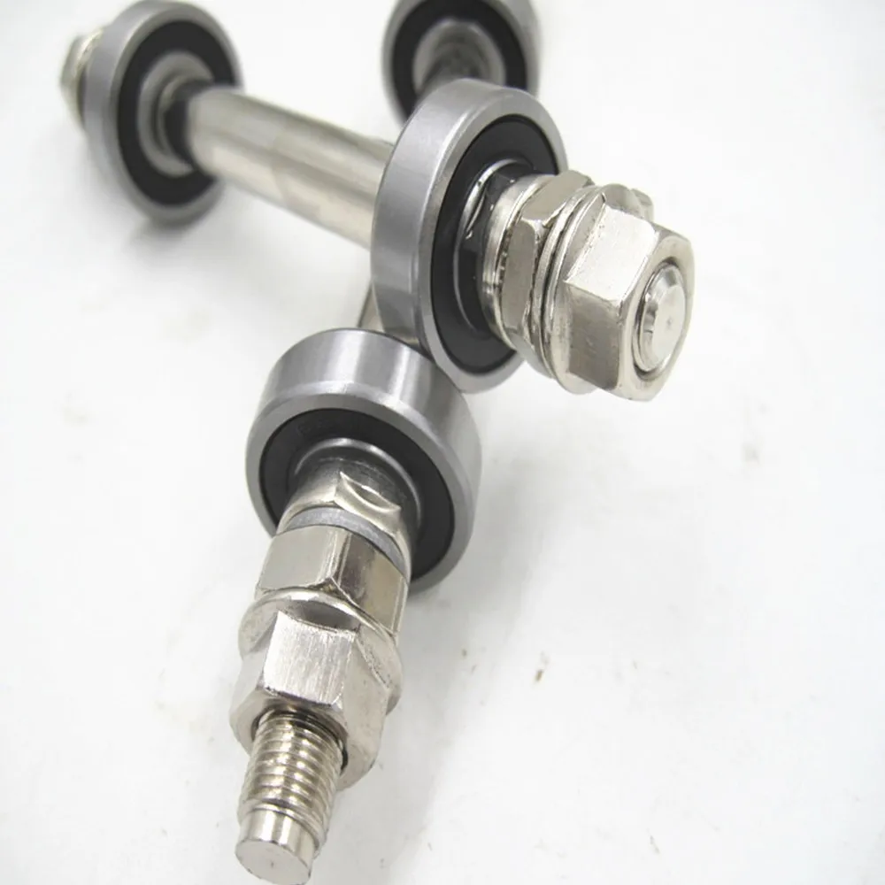 Bicycle Wheel Hub Bearings Bicycle Bearings Bike Wheel Hub Axle Front And Rear Solid Shaft Lever Solid Spindle Shift Shaft Bicycle Parts