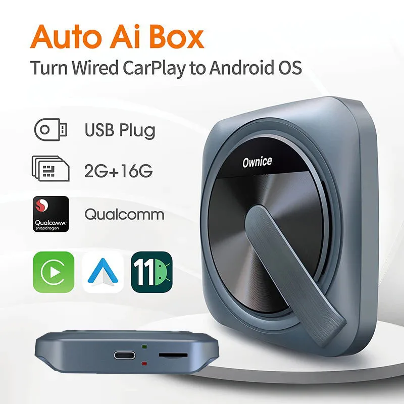 

Ownice A0 Carplay ai Android 11 Auto IPTV Box Carplay Wireless Dongle for Audi Mazda Porsche Volvo Volkswagen Nissan Mercedes