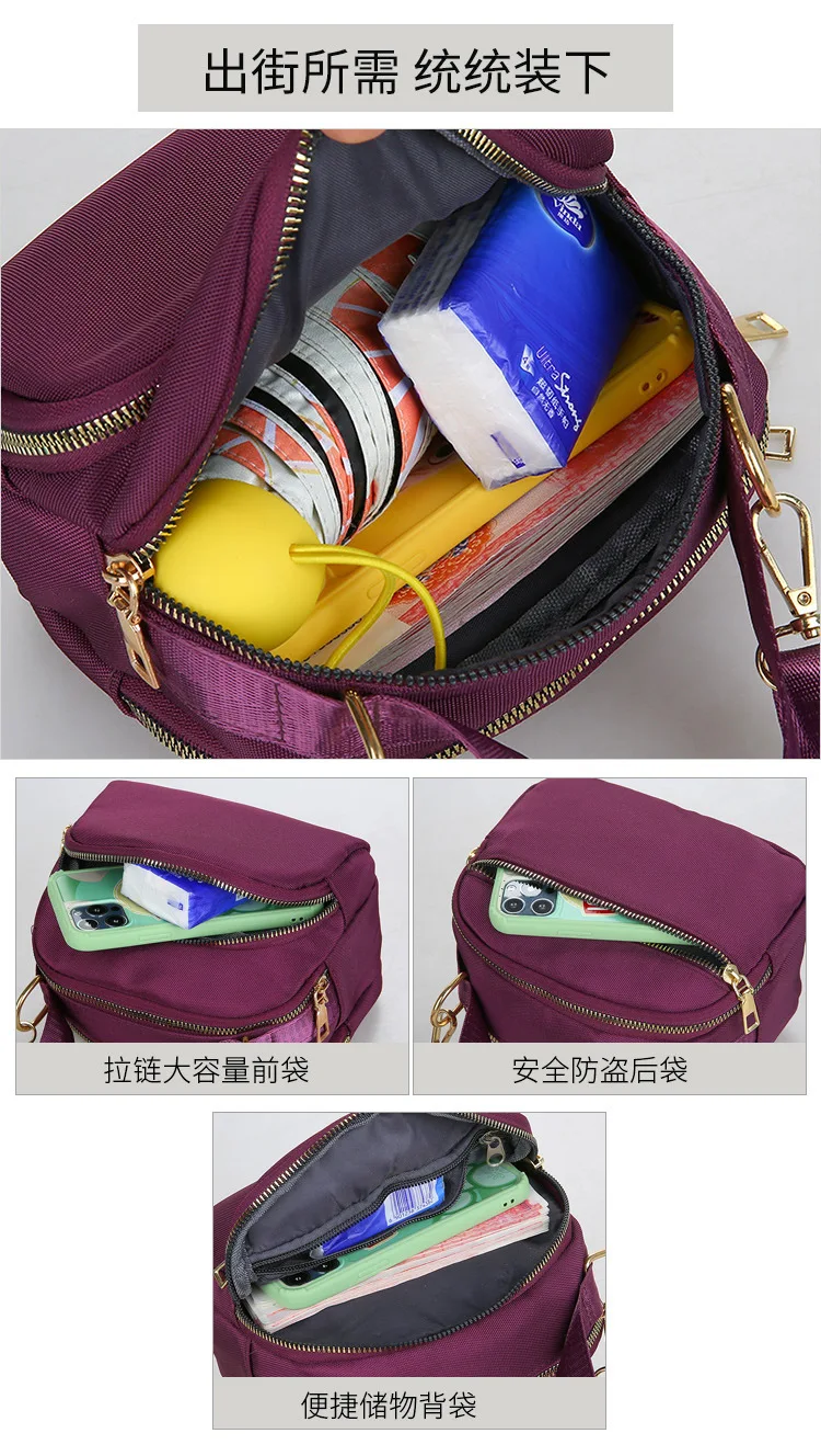Stitch Disney Women Crossbody Zipper Mobile Phone Shoulder Bag Female Handbag Cartoon Multifunction Small Bag Lady Purse Gift