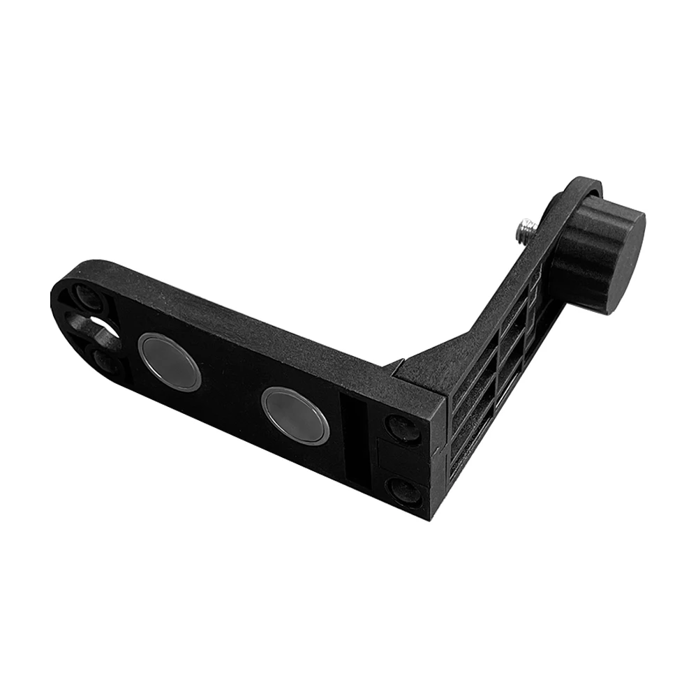 Laser Level Laser Level Bracket MaKeDa Magnetic L-Bracket for 2 Lines Laser Level 1/4' Thread Universal Super Strong Iron Magnet Adsorption Stand