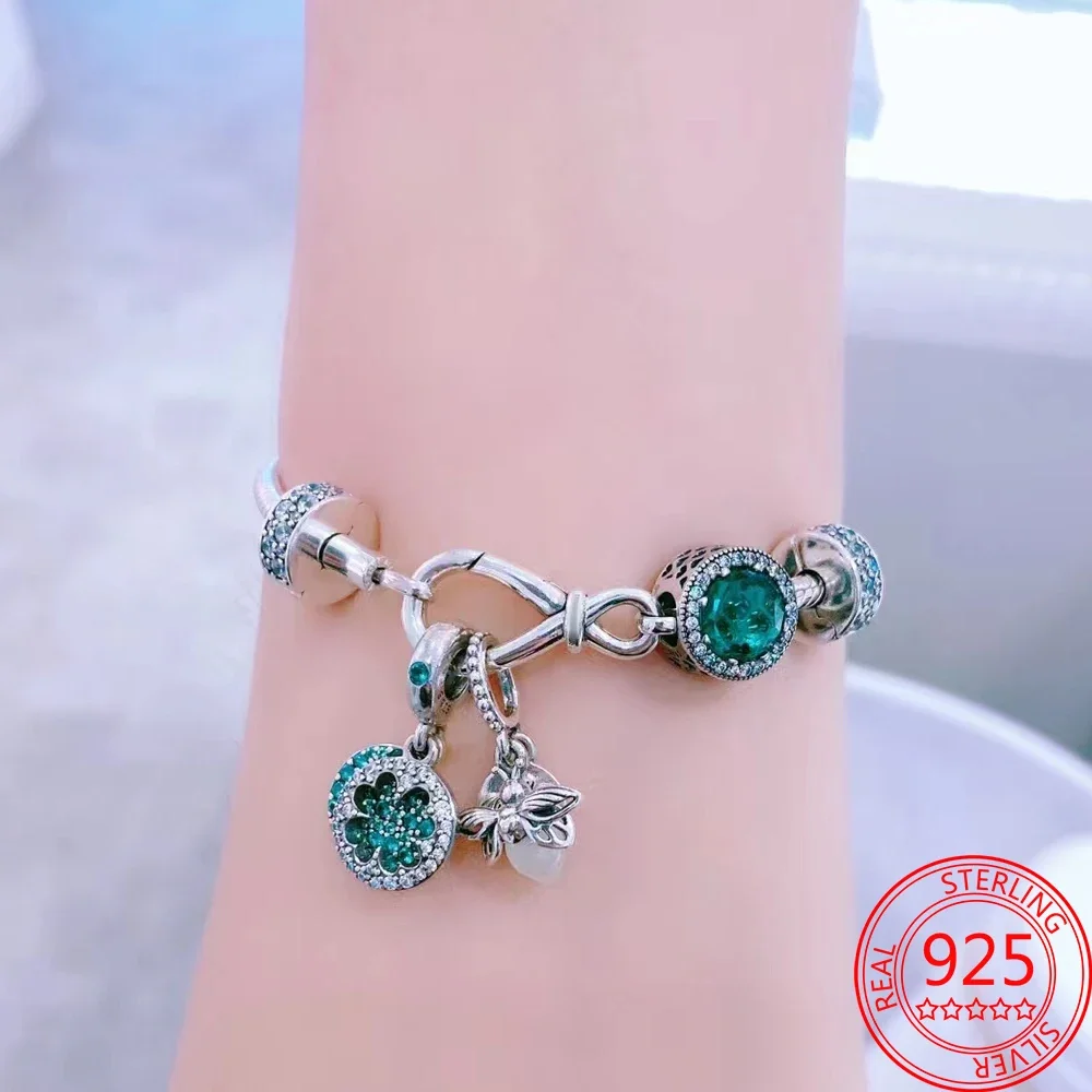 Рисунок 4 - Бусины из серебра 925 пробы с зеленым