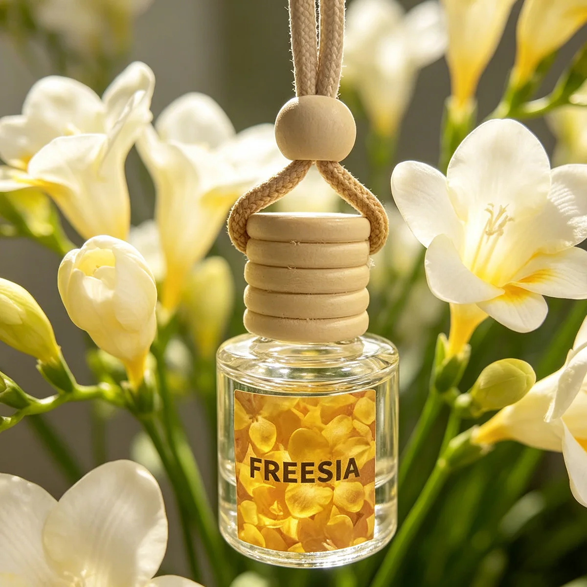 Botanical Essential Oil Car Air Freshener - 8ml, Long-Lasting Fragrance with Multi-Functional Use