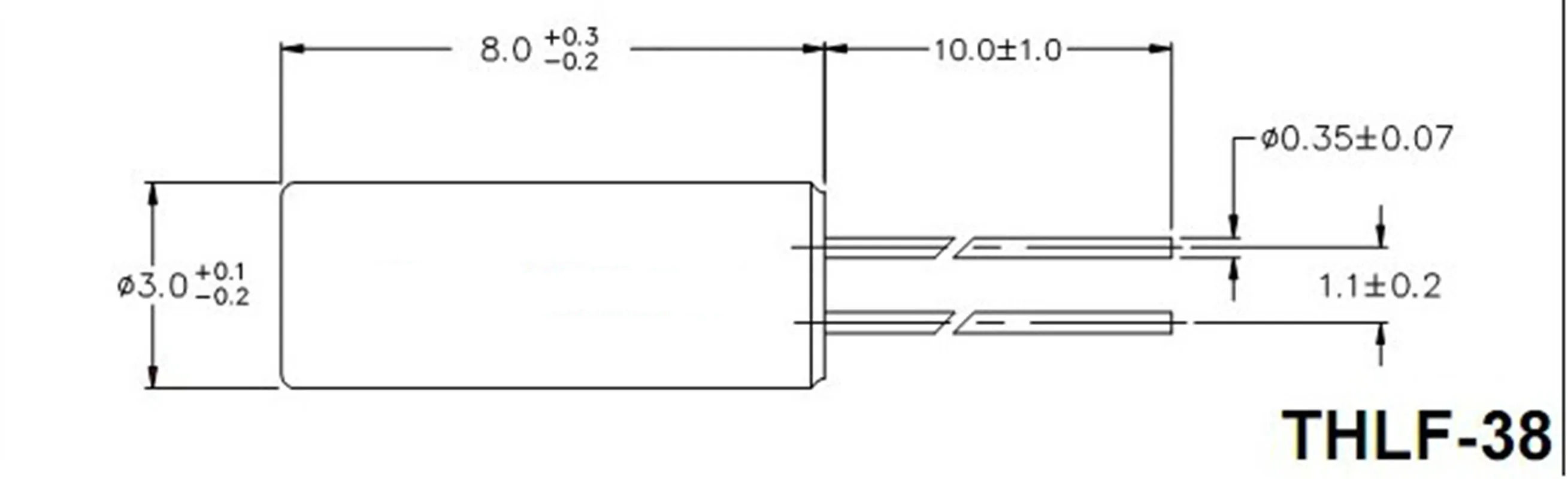 (20pcs) 24.576MHZ 308 3x8MM 3.0*8.0mm DIP2 컬럼 석영 크리스탈 공진기 24.576M 원통형 패시브 크리스탈 발진기