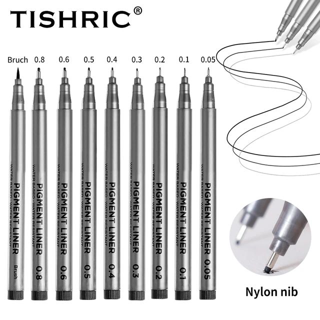 Uni PIN 04 Fine Liner Drawing Pen 0.4mm - Sharpies, Liners