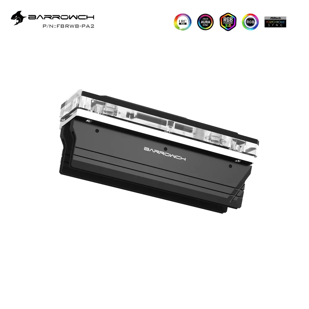 Cartão de Memória Barrowch-água Ddr5 Ddr4 com Display Digital Tft 5v Argb Iluminação 3pin - Imagem 2