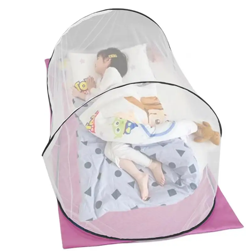 mosquito net Tent Portable Folding Fine Mesh Travel Netting Tent Ultralight Sleeping Bag Fly Net Camping Net Summer Accessories