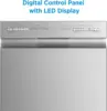 Built-in Dishwasher with 8 Place Settings, 6 Washing Programs, Stainless Steel Tub, Heated Dry, Energy Star 5