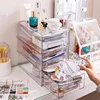Transparent Acrylic Dustproof Organizer Cosmetic Mask Organizer Large Capacity Living Room Bathroom Multifunctional Storage 4