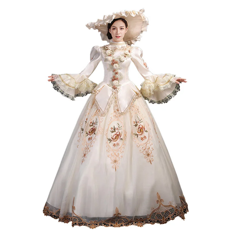 

High-end Court Rococo Baroque Marie Antoinette Ball Dresses 18th Century Renaissance Historical Period Dress Victorian Gown
