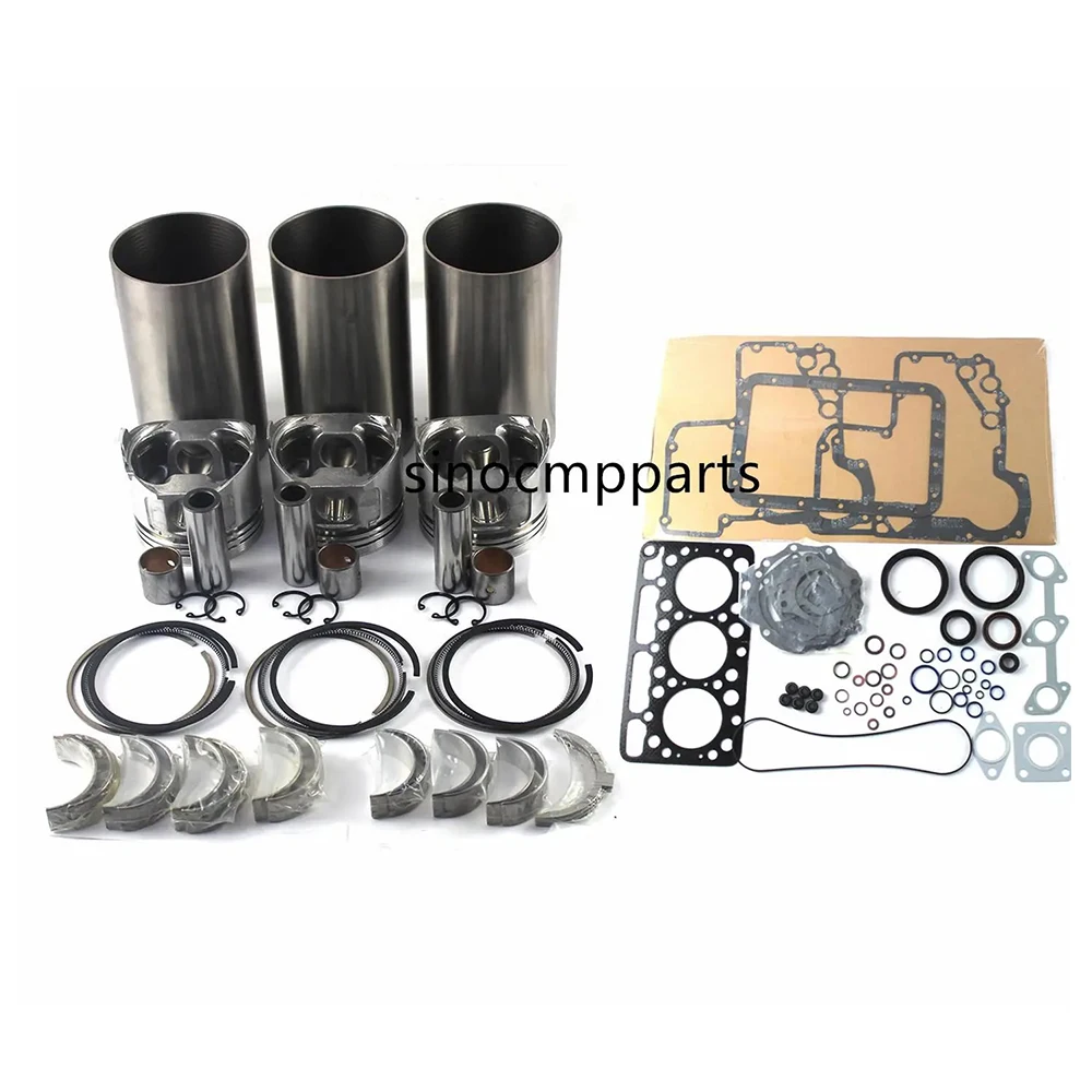 

SINOCMP капитальный Ремонтный комплект для Kubota D905 D905B D905E двигатель BX2200D BX23LB-B B1700 трактор