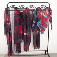 2025 new Russian swimsuit women's one-piece swimsuit bikini sunscreen set Купальник bathing suit women 4