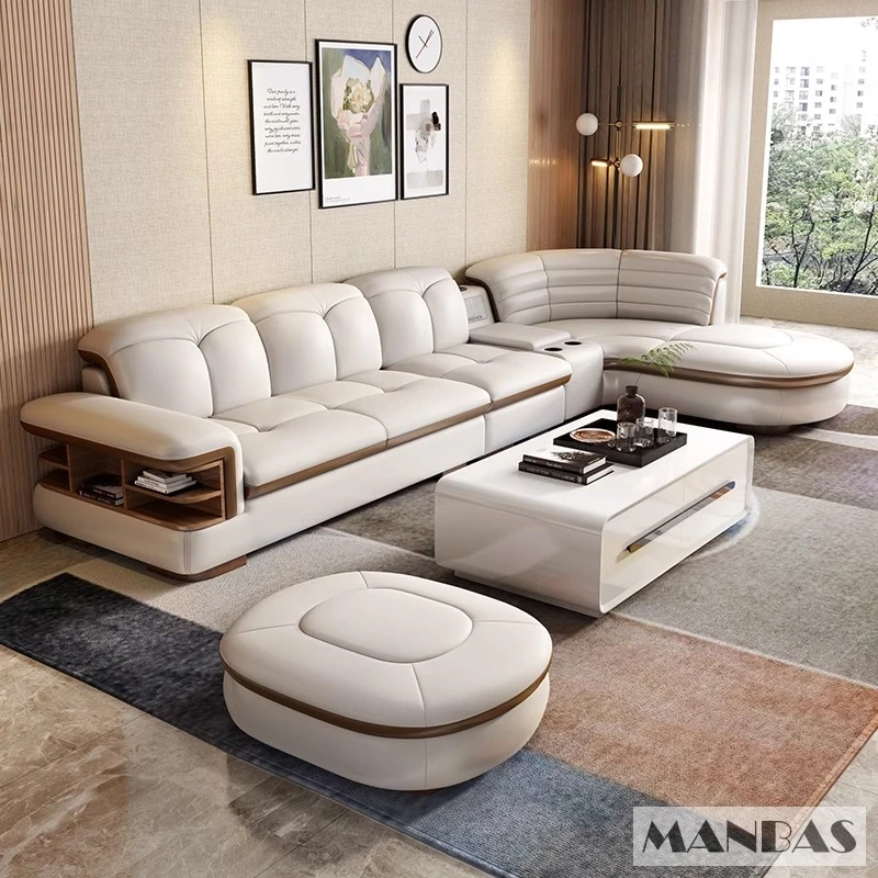 Luxury Leather Sectional Sofa 2