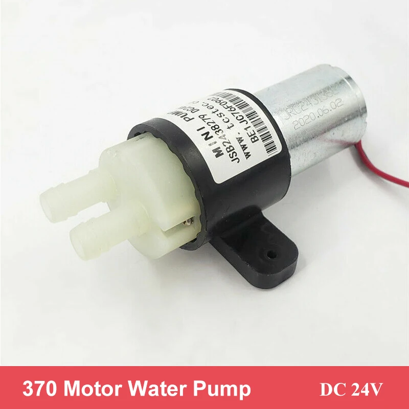 TCS JSB243827 DC 24V Micro 27mm 370 Motor Mini Water Pump Diaphragm Self Priming Pump Small Suction Pressure liquid transfer pump