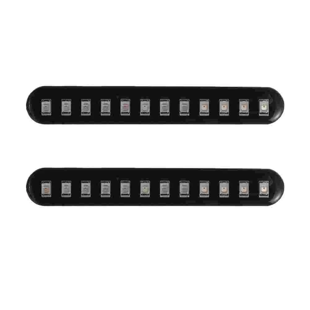 

2 Pcs Brake Light Bar Back Lighting Electrical Motorbike Marker Lights Driving LED