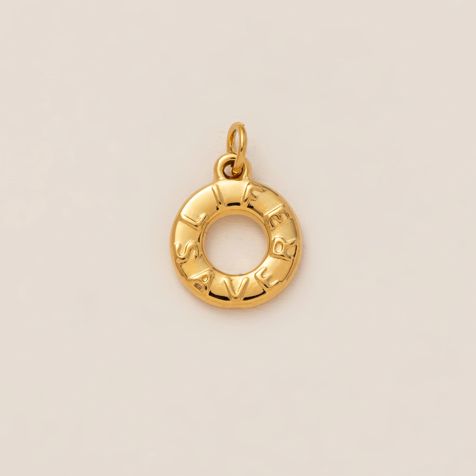 Minimalist Gourmet Style 18K Gold-Plated Pendant - Stainless Steel Jewelry Accessory