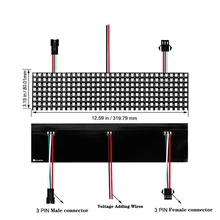 

5Pcs WS2812B RGB 16x16 Pixel Panel Screen 256 Pixels WS2812B ECO Individually Addressable Digital Flexible Programmed Full Color