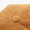 Corduroy Baseball Cap For Men Women Autumn Winter Unisex Solid Color Cap Adjustable Snapback Hats 4