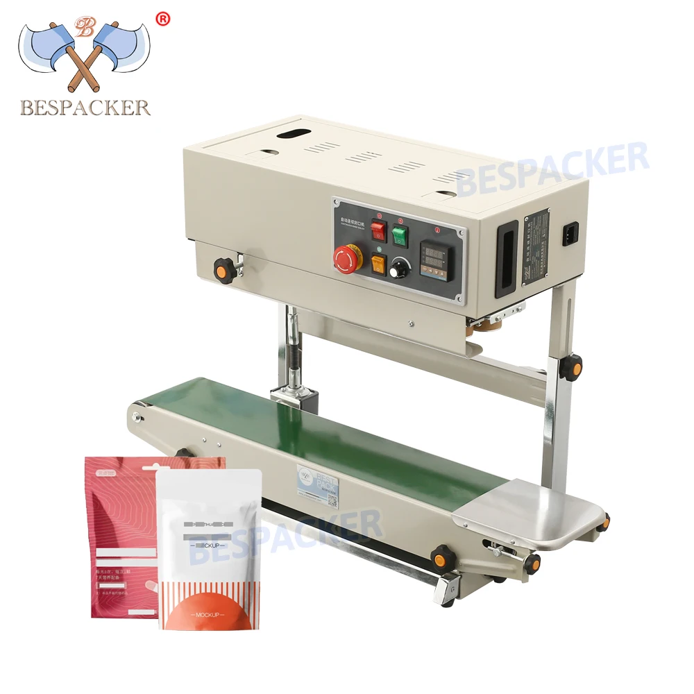 FR-880LW Commercial Vertical Continuous Coding Heat Sealer Water Liquid Rice Powder Granules Plastic Bag Sealing Machine yk 60 swing granulator granulating machine rotary swing pharmacy oscillating granulator granules maker 220v 110v h