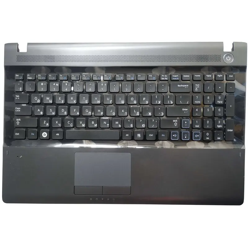

New Russian/US Keyboard For Samsung RV509 RV511 NP-RV511 RV513 RV515 RV518 RV520 NP-RV520 RU/English Black