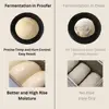 Electric Bread Dough Proofer Machine with Humidity and Temperature control Sourdough Bread Proofer Box Yogurt Maker Proofing 5