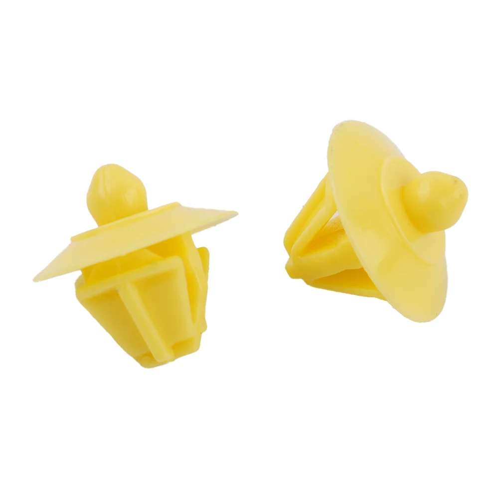 

Practical Quality New Durable Clips Fixed Buckle Skirt Clips White And Yellow For Range Guard Plate Lining Skirt