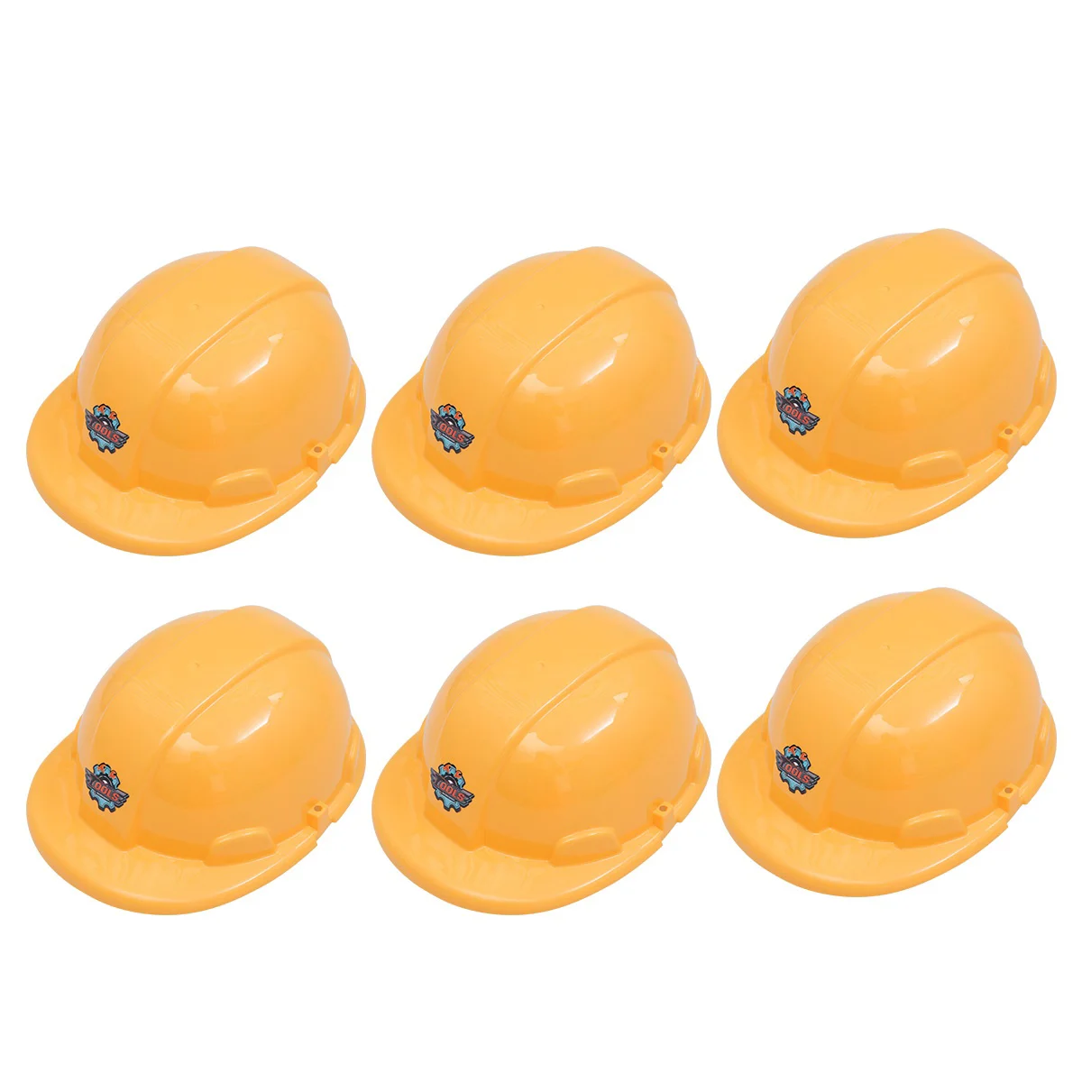 6 Pcs Kids Construction Hat Party Supplies Hats Toys Children Toddler Hard Tool
