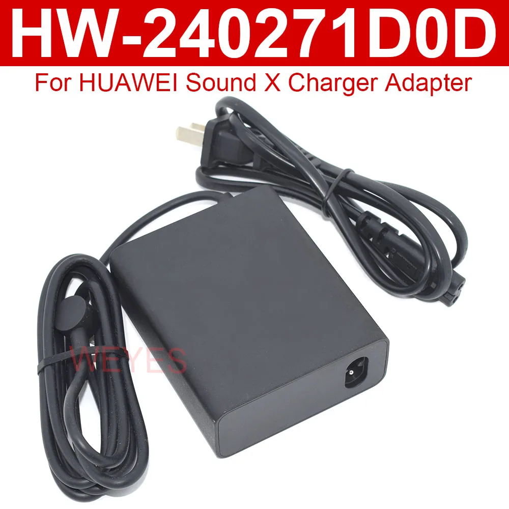 

Для HUAWEI Sound X Power Supply HW-240271C00 New 24V 2.71A зарядное устройство с кабелем