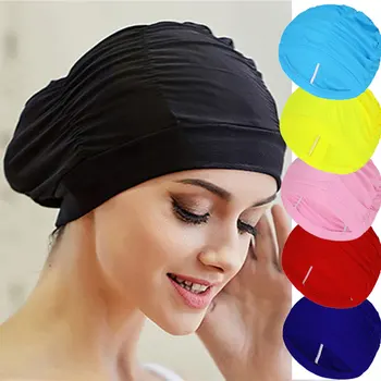 Long Hair Swim Cap 1