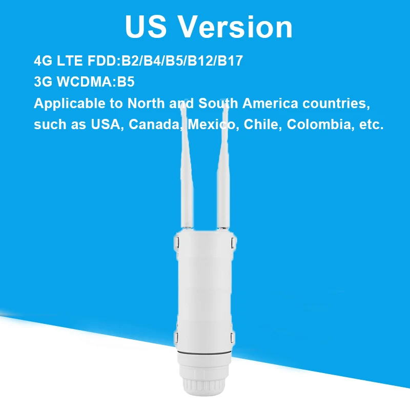 Router 4G LTE Esterno KuWFi - Impermeabile, Con POE Per Rete Wireless - Foto 3