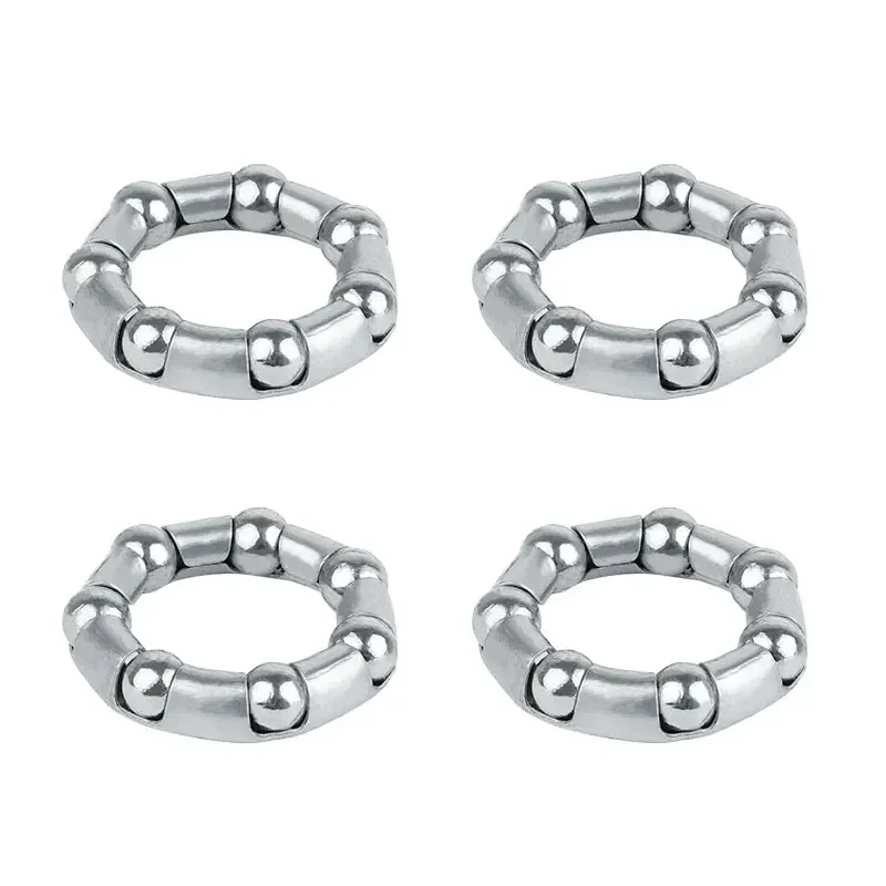 Ball Retainers Bicycle Fork Hub Bottom Bracket Bearing Kids Bike Pedal Scooter Axle Spindle 4pcs