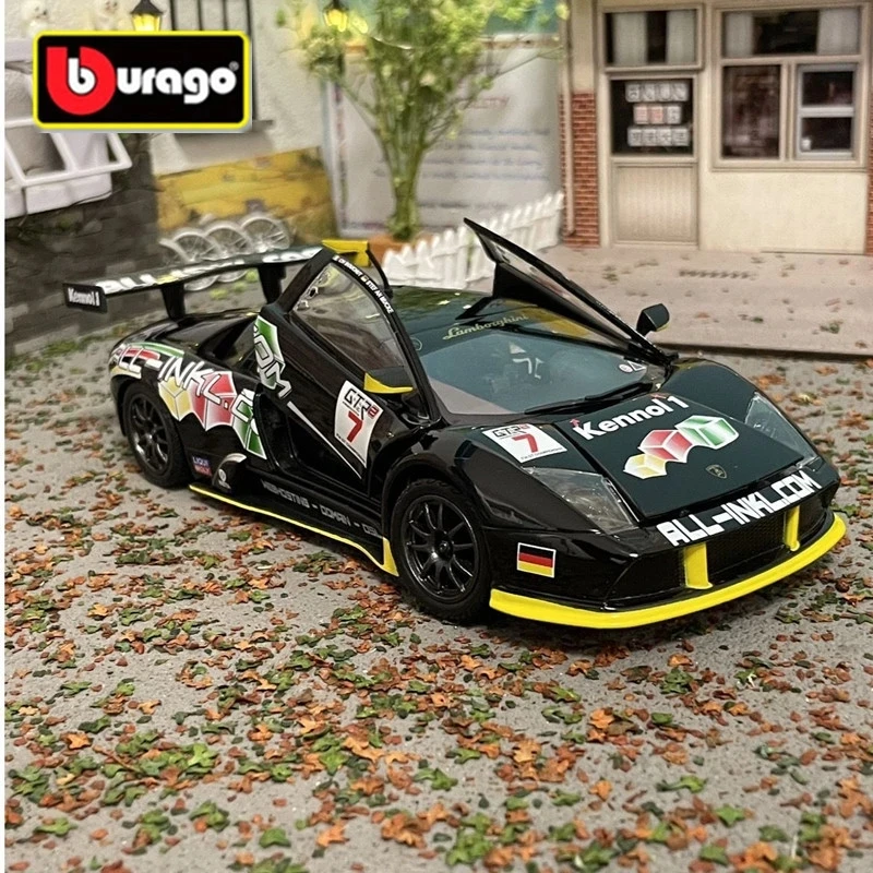 

Bburago 1:24 Lamborghini Murcielago FIA GT Alloy Sports Car Model Diecasts Metal Racing Car Model Simulation Gifts Toys Boys