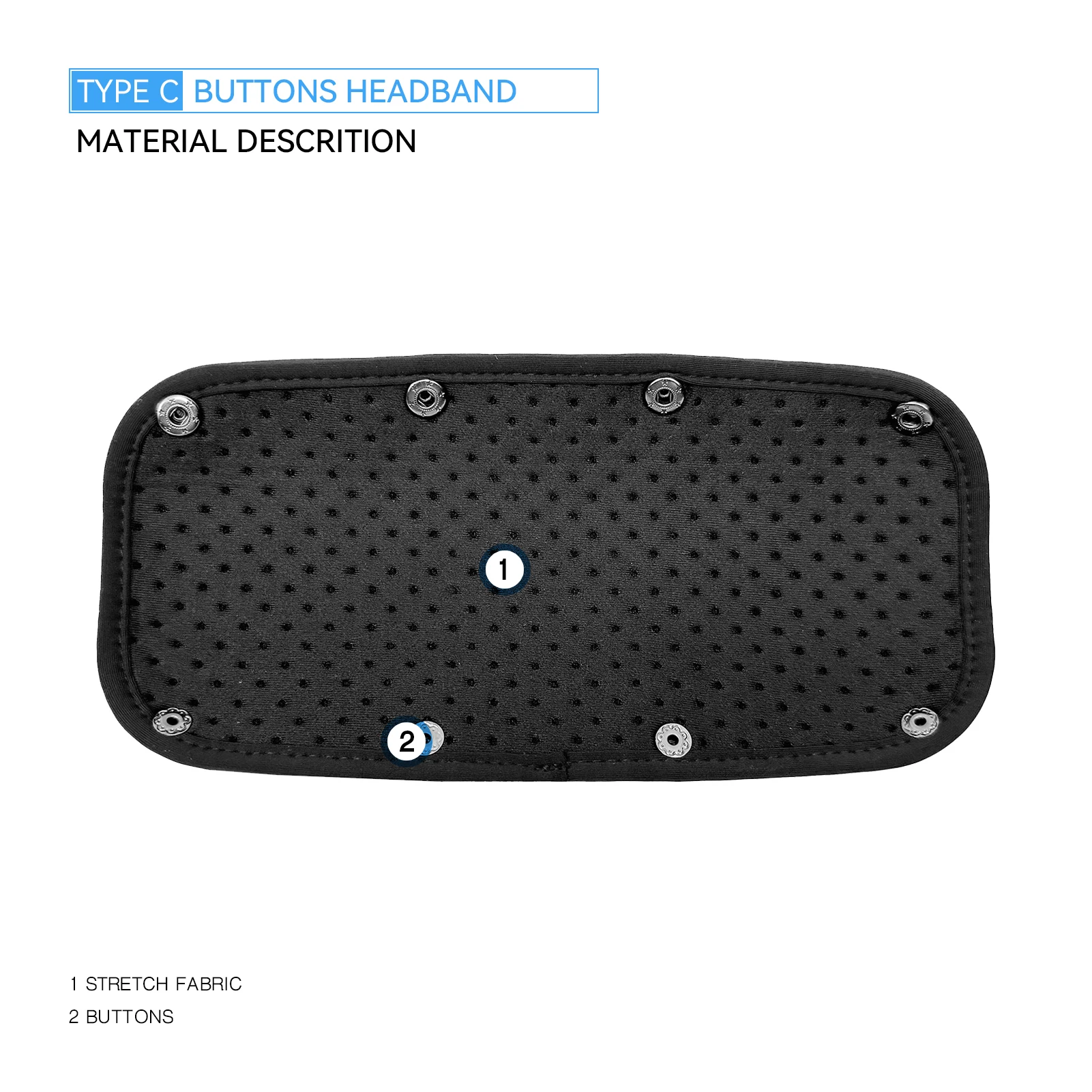 TOURFOUR Replacement Earpads for Cooler Master MH670 Headphones Ear Cushion Cover Sleeve Earmuffs Headset Headband