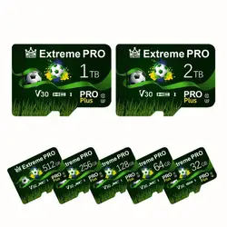 Micro SD Card 2/1TB Memory Card 1TB Class 10 Micro TF A1 High Speed Flash TF Cards 512GB 256GB C10 For Mobile Phone