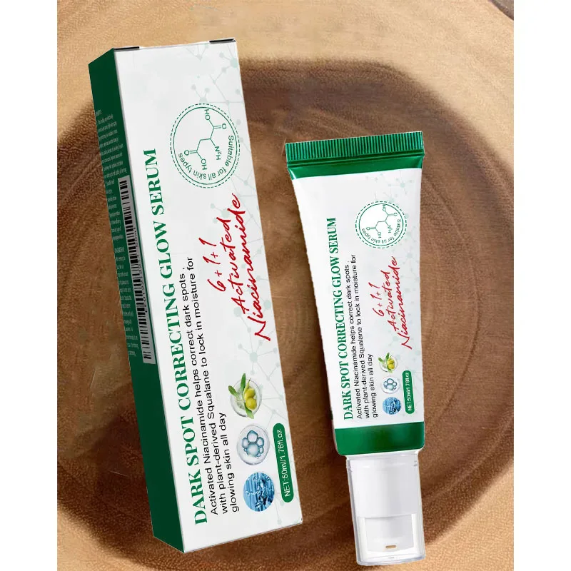 50ml Dark Spot Correcting Glow Serum Effectively Improves Dull Face Moisturizing Whitening Brighten Gently Soothe Serum 6