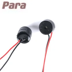 5PCS/LOT 12V 12*9.5MM Electromagnetic Active Buzzer Speaker Alarm Loudspeaker with Cable
