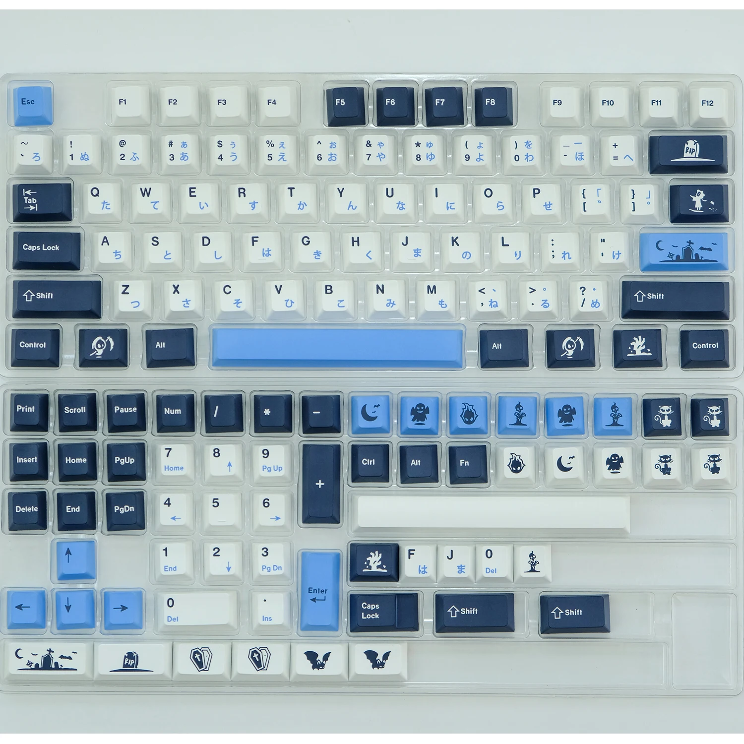 Chaves Gmk Midnight Perfil Keycaps Cereja Keycap Teclado Mecânico Pbt Dye Sublimation para mx Switch com 1.75u Mudança 7u 135 - Imagem 5