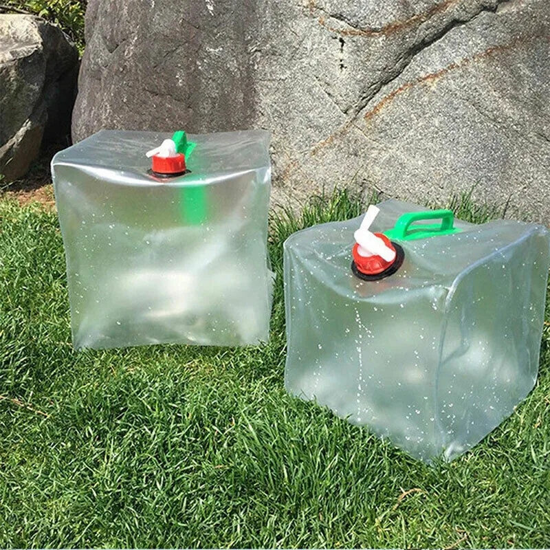 

10/20L 1* Collapsible Water Container Folding Water Bag Simple Practical Convenient Environmentally Friendly