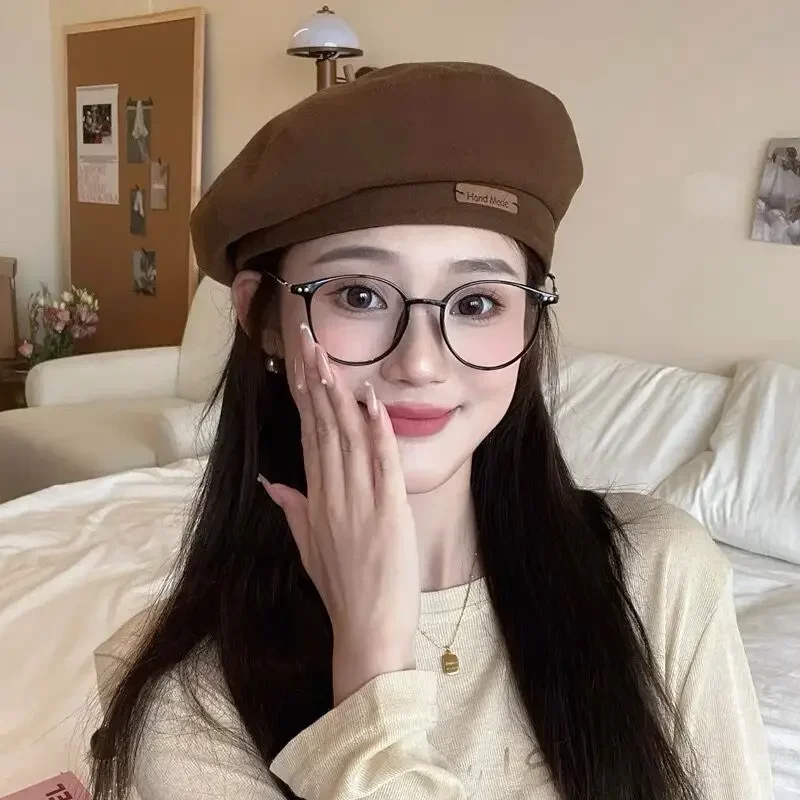 Woolen Beret Women Retro British Painter Artist Caps