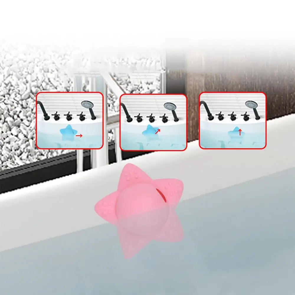 Description Picture 5 of itemBathtub Overflow Drain Cover Silicone Spa Accessories Bathroom Overflow Drain Block Strong Seal 5 Suction Cups Bath Tub Drain
