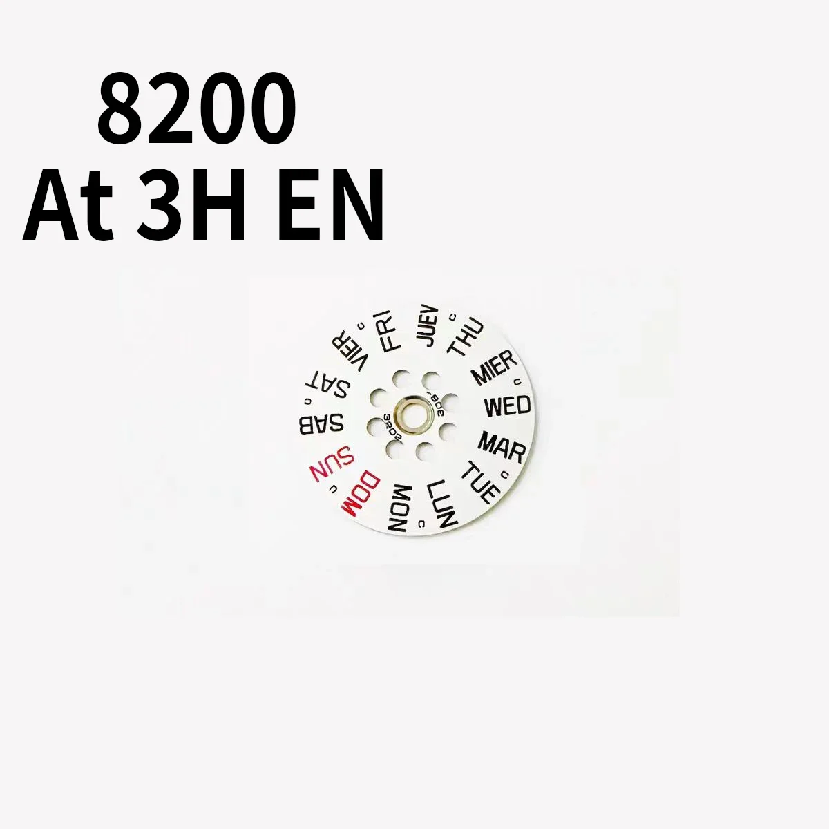 Watch Date Wheel Ring - Day Calendar Dial Replacement Parts (1/2/4 PCS)