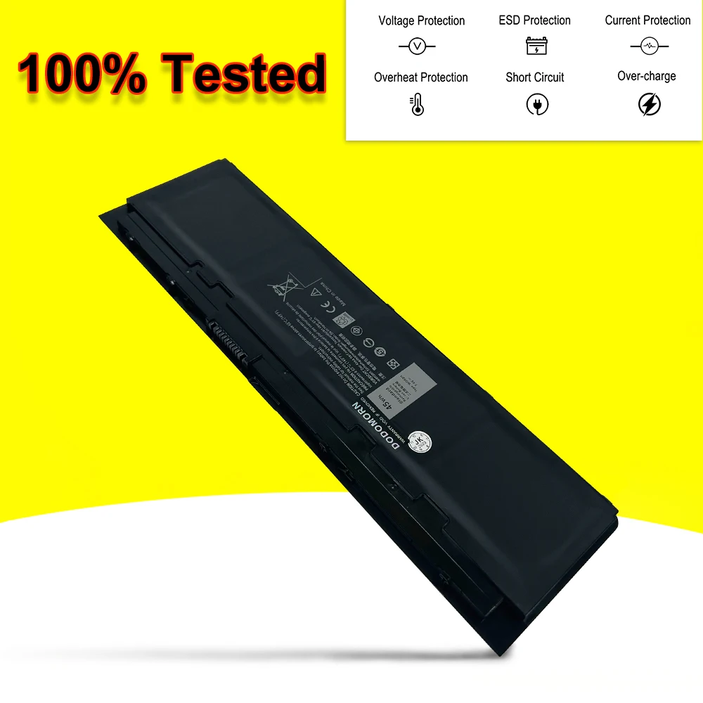 Nova Bateria para Dell Latitude E7240 E7250 Série W57cv 0w57cv Gvd76 7.6v 52wh - Imagem 4
