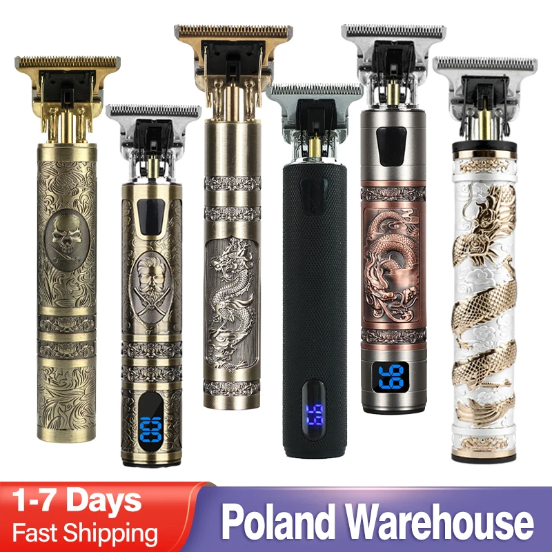 Tagliacapelli T9 Rasoio Elettrico Professionale Tagliacapelli Da Uomo Tagliacapelli Ricaricabile Usb Per Uomo Rasoio Da Barba Con Testa A Olio