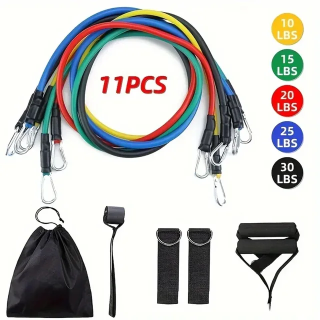 11pcs Fitness Tension Strap Set 5