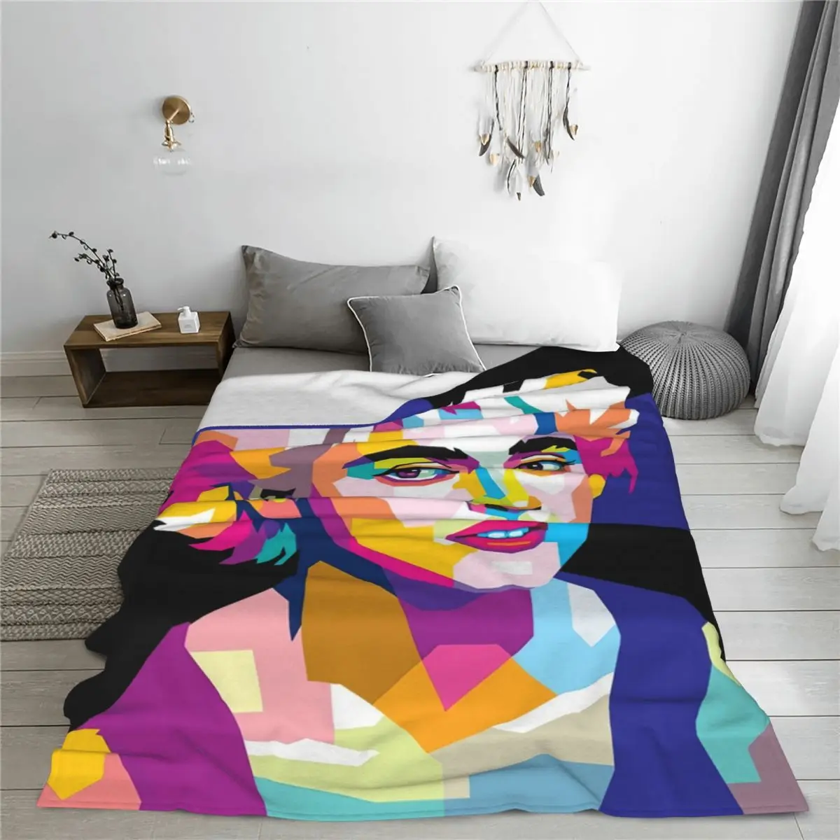 M-Madonna Throw ���, ���� ���� �� ��Ʈ �ö��� ħ�뺸, ���� ����, ����Ʈ ���� ħ�� Ŀ��, �����ϰ� �ε巯�� ķ�� ���