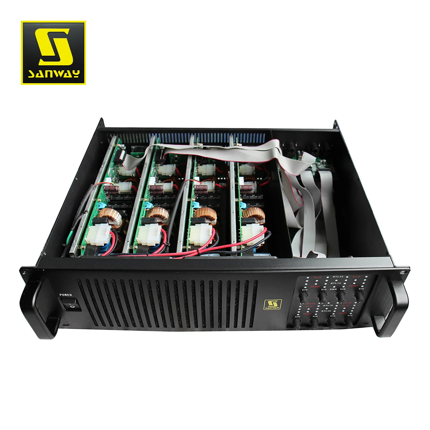 DA5008 8 Channel 900W Stereo Digital Class D Power Amplifier