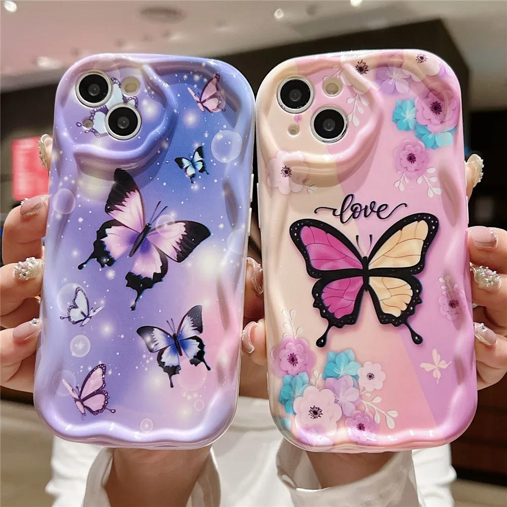 Butterfly Phone Light Pink Phone Case Iphone 11 Light Pink